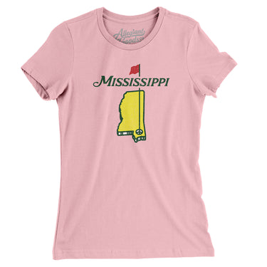 Mississippi Golf Women's T-Shirt-Allegiant Goods Co. Vintage Sports Apparel