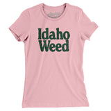 Idaho Weed Women's T-Shirt-Light Pink-Allegiant Goods Co. Vintage Sports Apparel
