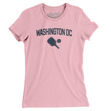 Washington Dc Pickleball Women's T-Shirt-Light Pink-Allegiant Goods Co. Vintage Sports Apparel