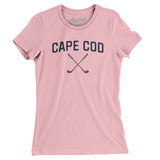 Cape Cod Golf Women's T-Shirt-Light Pink-Allegiant Goods Co. Vintage Sports Apparel