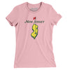 New Jersey Golf Women's T-Shirt-Light Pink-Allegiant Goods Co. Vintage Sports Apparel