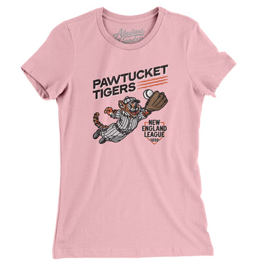 Pawtucket Tigers Women's T-Shirt-Allegiant Goods Co. Vintage Sports Apparel