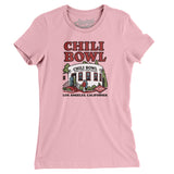 Chili Bowl Women's T-Shirt-Light Pink-Allegiant Goods Co. Vintage Sports Apparel