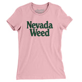 Nevada Weed Women's T-Shirt-Light Pink-Allegiant Goods Co. Vintage Sports Apparel