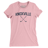 Knoxville Golf Women's T-Shirt-Light Pink-Allegiant Goods Co. Vintage Sports Apparel