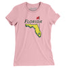 Florida Golf Women's T-Shirt-Light Pink-Allegiant Goods Co. Vintage Sports Apparel