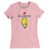 Illinois Golf Women's T-Shirt-Allegiant Goods Co. Vintage Sports Apparel