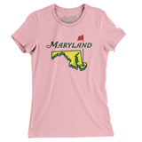 Maryland Golf Women's T-Shirt-Allegiant Goods Co. Vintage Sports Apparel