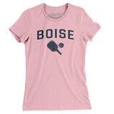 Boise Pickleball Women's T-Shirt-Light Pink-Allegiant Goods Co. Vintage Sports Apparel