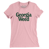 Georgia Weed Women's T-Shirt-Light Pink-Allegiant Goods Co. Vintage Sports Apparel