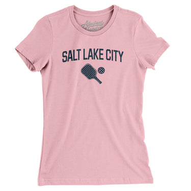 Salt Lake City Pickleball in Light Pink Color