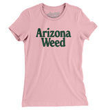 Arizona Weed Women's T-Shirt-Light Pink-Allegiant Goods Co. Vintage Sports Apparel