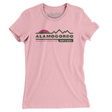 Alamogordo Mountain Sunset Women's T-Shirt-Light Pink-Allegiant Goods Co. Vintage Sports Apparel