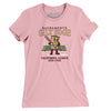 Sacramento Gilt Edge Women's T-Shirt-Light Pink-Allegiant Goods Co. Vintage Sports Apparel