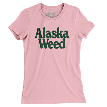 Alaska Weed Women's T-Shirt-Allegiant Goods Co. Vintage Sports Apparel