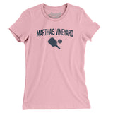 Martha's Vineyard Pickleball Women's T-Shirt-Light Pink-Allegiant Goods Co. Vintage Sports Apparel
