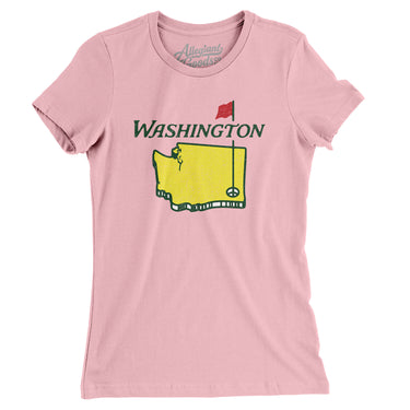Washington Golf Women's T-Shirt-Allegiant Goods Co. Vintage Sports Apparel