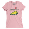 Kentucky Golf Women's T-Shirt-Light Pink-Allegiant Goods Co. Vintage Sports Apparel
