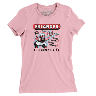 Erlanger Deluxe Beer Philadelphia in Light Pink Color