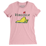 Virginia Golf Women's T-Shirt-Allegiant Goods Co. Vintage Sports Apparel