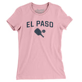 El Paso Pickleball Women's T-Shirt-Light Pink-Allegiant Goods Co. Vintage Sports Apparel