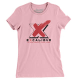 Excalibur Chicago Women's T-Shirt-Light Pink-Allegiant Goods Co. Vintage Sports Apparel