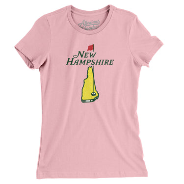 New Hampshire Golf Women's T-Shirt-Allegiant Goods Co. Vintage Sports Apparel