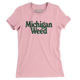 Michigan Weed Women's T-Shirt-Allegiant Goods Co. Vintage Sports Apparel