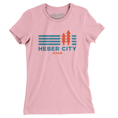 Heber City Utah in Light Pink Color