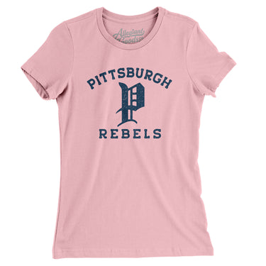 Pittsburgh Rebels Women's T-Shirt-Allegiant Goods Co. Vintage Sports Apparel