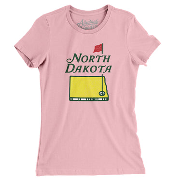 North Dakota Golf Women's T-Shirt-Allegiant Goods Co. Vintage Sports Apparel