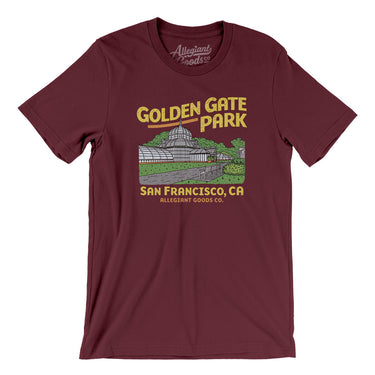 Golden Gate Park Men/Unisex T-Shirt-Allegiant Goods Co. Vintage Sports Apparel