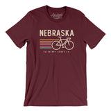 Nebraska Cycling Men/Unisex T-Shirt-Allegiant Goods Co. Vintage Sports Apparel