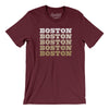 Boston Repeat Men/Unisex T-Shirt-Maroon-Allegiant Goods Co. Vintage Sports Apparel