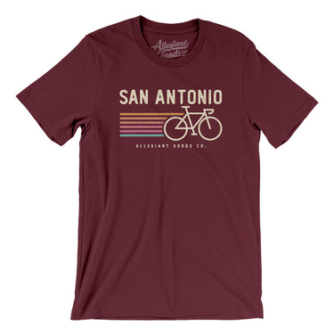 San Antonio Cycling Men/Unisex T-Shirt-Allegiant Goods Co. Vintage Sports Apparel