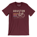 Houston Cycling Men/Unisex T-Shirt-Allegiant Goods Co. Vintage Sports Apparel