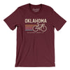 Oklahoma Cycling Men/Unisex T-Shirt-Maroon-Allegiant Goods Co. Vintage Sports Apparel