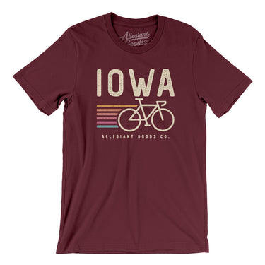 Iowa Cycling Men/Unisex T-Shirt-Allegiant Goods Co. Vintage Sports Apparel