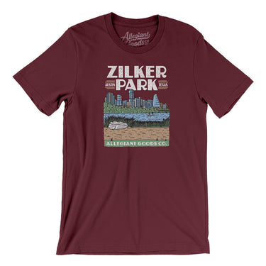 Zilker Park Men/Unisex T-Shirt-Allegiant Goods Co. Vintage Sports Apparel