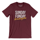 Sunday Funday Washington Men/Unisex T-Shirt-Allegiant Goods Co. Vintage Sports Apparel
