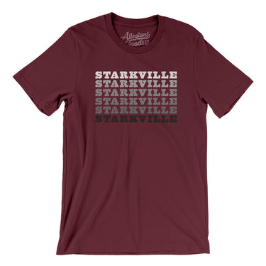 Starkville Repeat Men/Unisex T-Shirt-Allegiant Goods Co. Vintage Sports Apparel