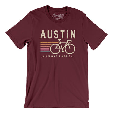 Austin Cycling Men/Unisex T-Shirt-Allegiant Goods Co. Vintage Sports Apparel