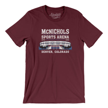 Mcnichols Sports Arena Men/Unisex T-Shirt-Allegiant Goods Co. Vintage Sports Apparel