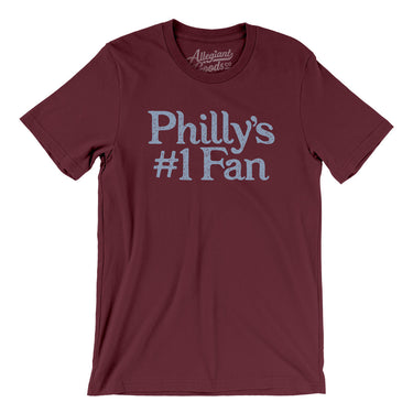Philly's Number 1 Fan Men/Unisex T-Shirt-Allegiant Goods Co. Vintage Sports Apparel