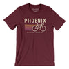 Phoenix Cycling Men/Unisex T-Shirt-Maroon-Allegiant Goods Co. Vintage Sports Apparel