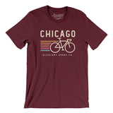 Chicago Cycling Men/Unisex T-Shirt-Allegiant Goods Co. Vintage Sports Apparel