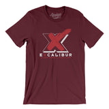 Excalibur Chicago Men/Unisex T-Shirt-Maroon-Allegiant Goods Co. Vintage Sports Apparel