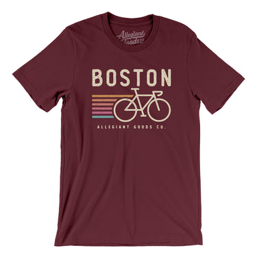 Boston Cycling Men/Unisex T-Shirt-Allegiant Goods Co. Vintage Sports Apparel