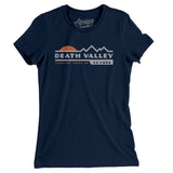 Death Valley Sunset Women's T-Shirt-Midnight Navy-Allegiant Goods Co. Vintage Sports Apparel