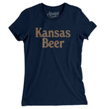 Kansas Beer Women's T-Shirt-Allegiant Goods Co. Vintage Sports Apparel